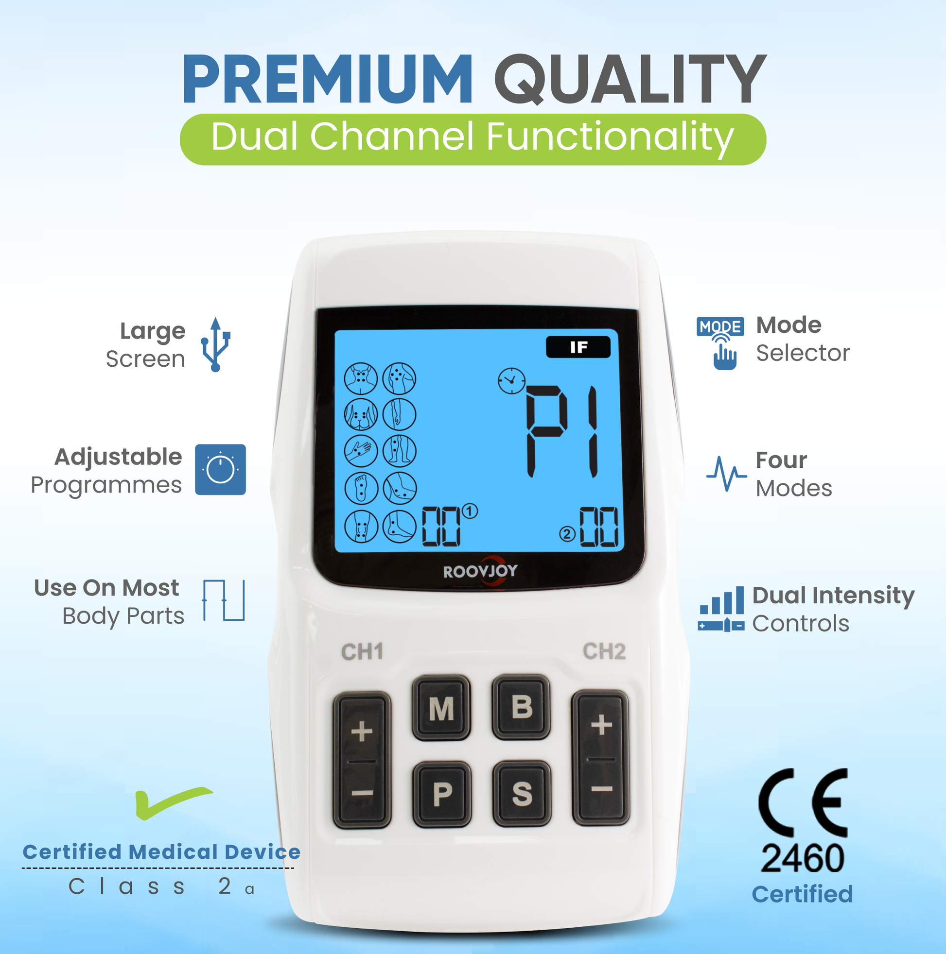 Interferential TENS & EMS Machine