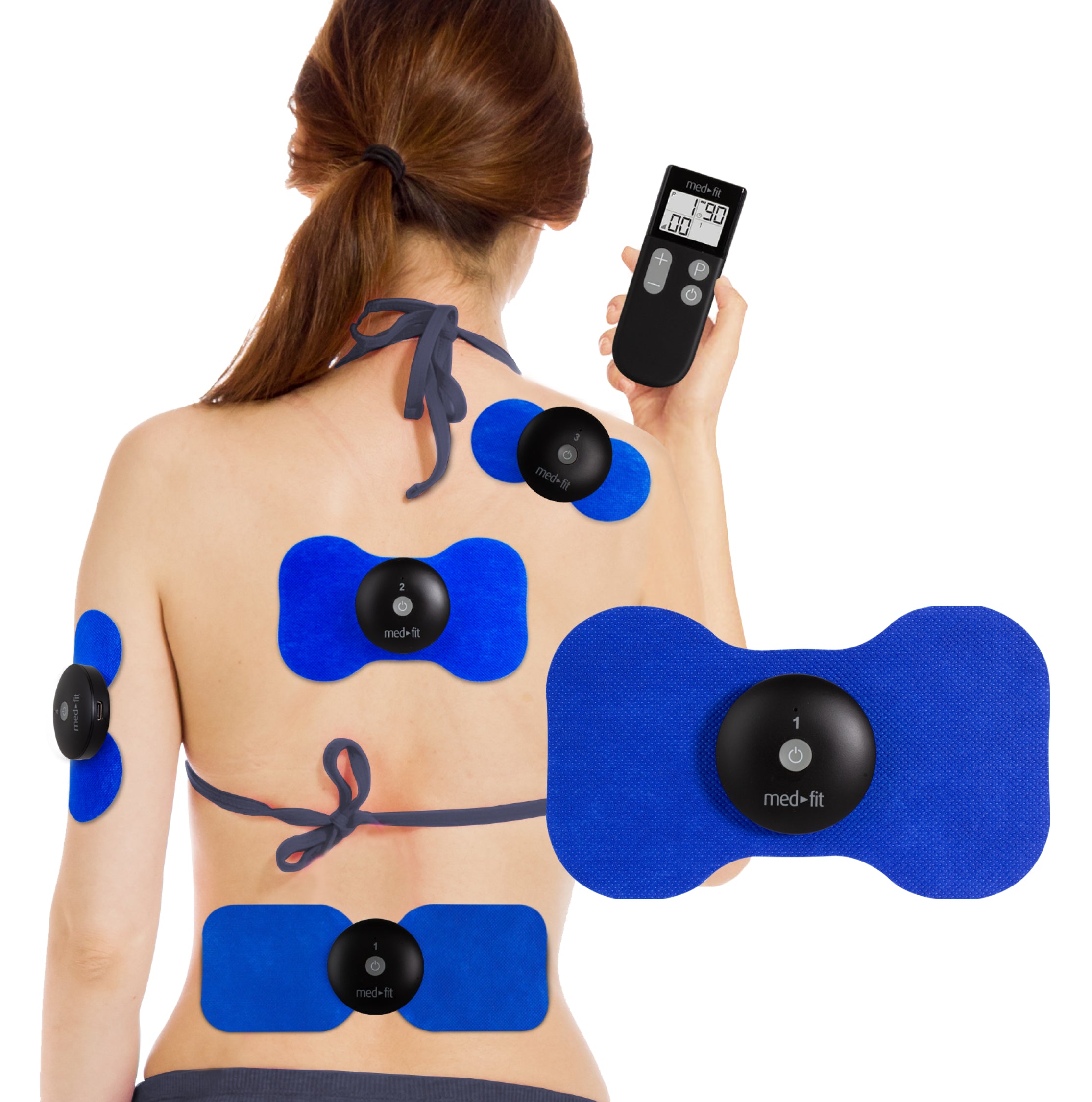 Wireless 4 Channel TENS & EMS Machine
