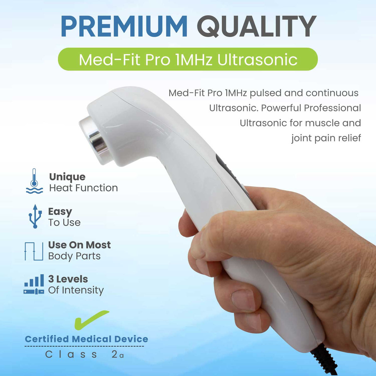 Pro 1 MHz Ultrasound Machine | Powerful Ultrasound Machine