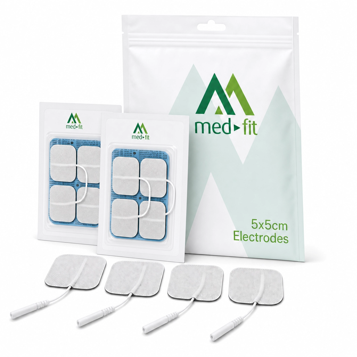 5 x 5 cm electrodes self adhesive