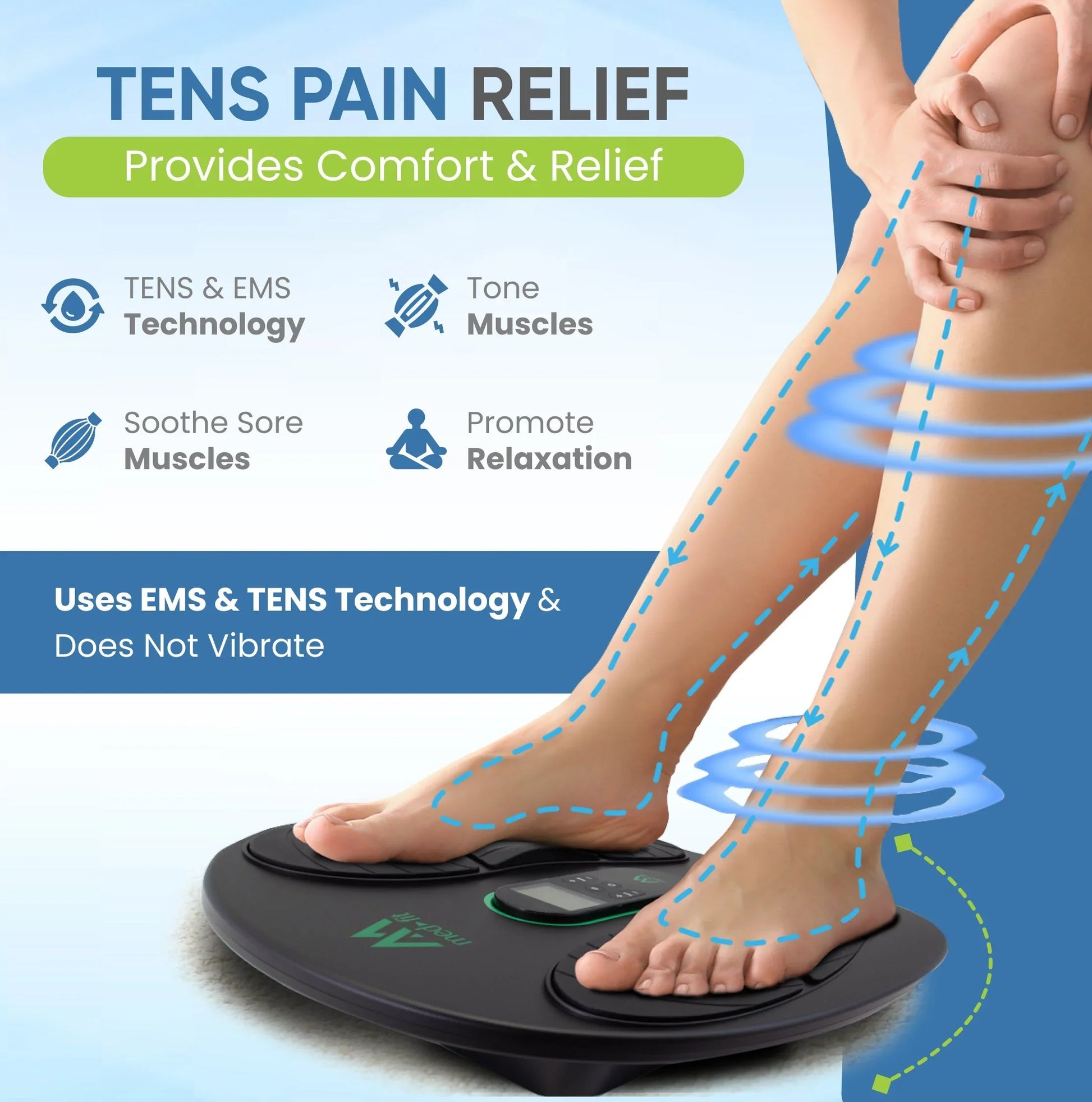 Foot and leg circulation machine