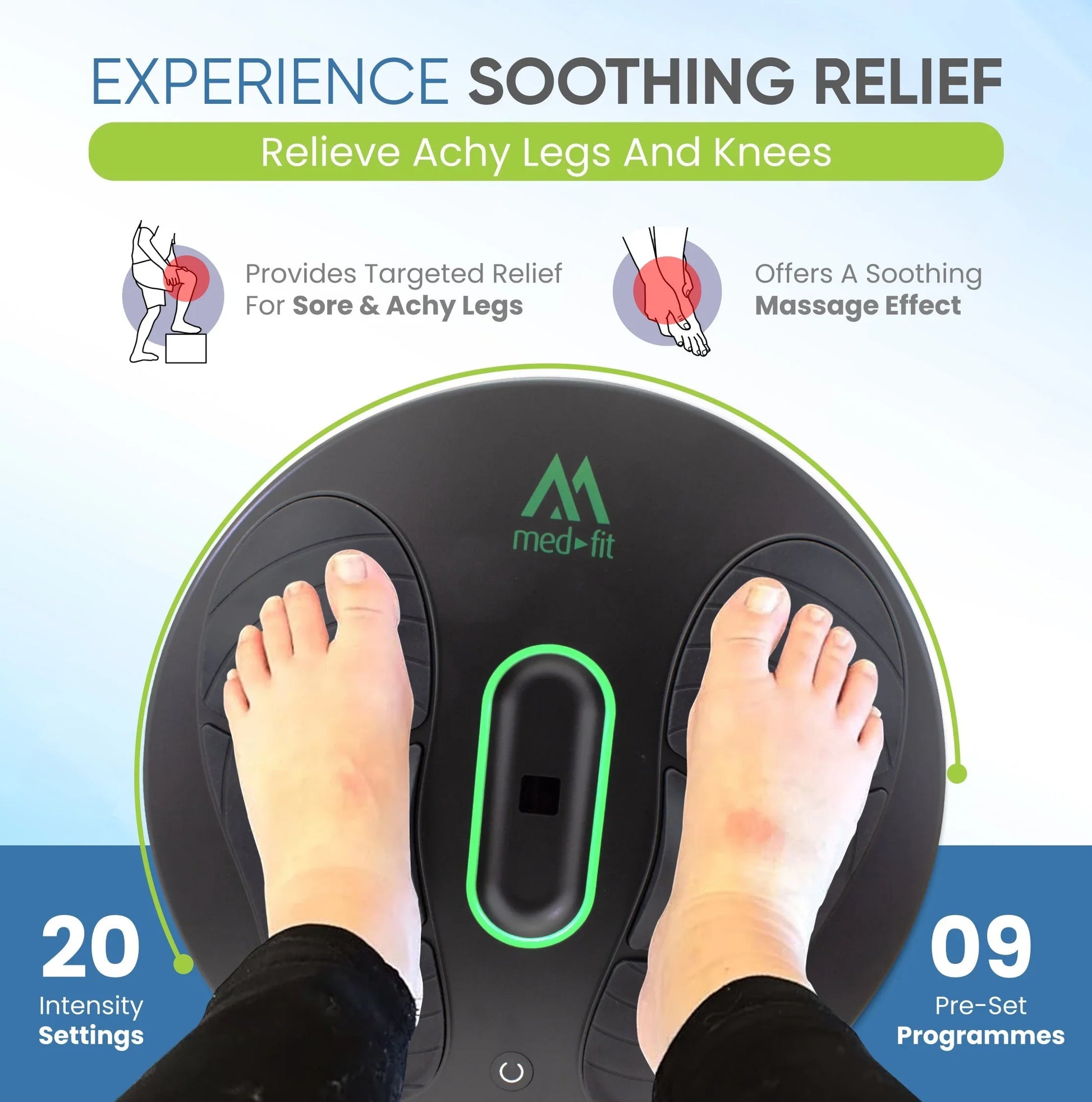 Foot and leg circulation machine