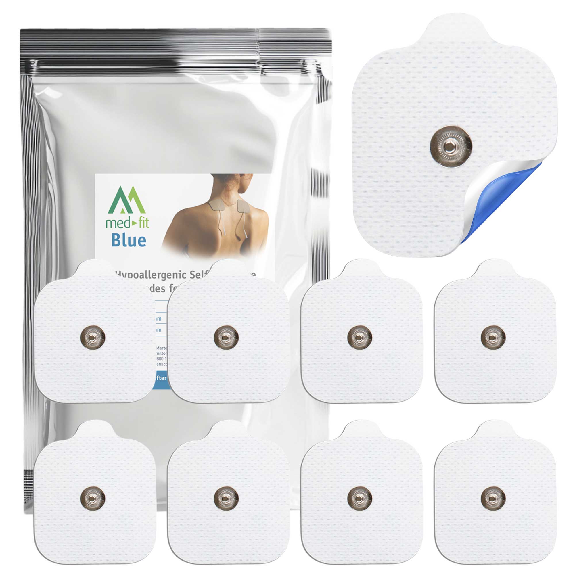 Sensitive Skin TENS Studs 5cm x 5cm