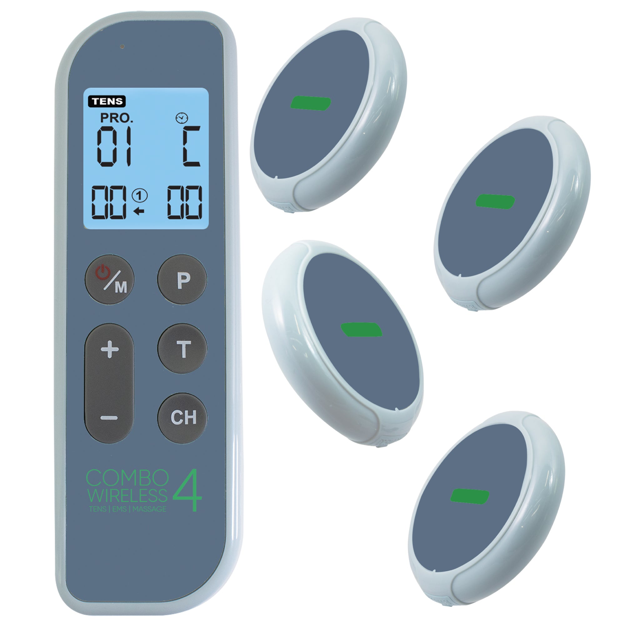 Combo 4 TENS EMS & Massage Machine