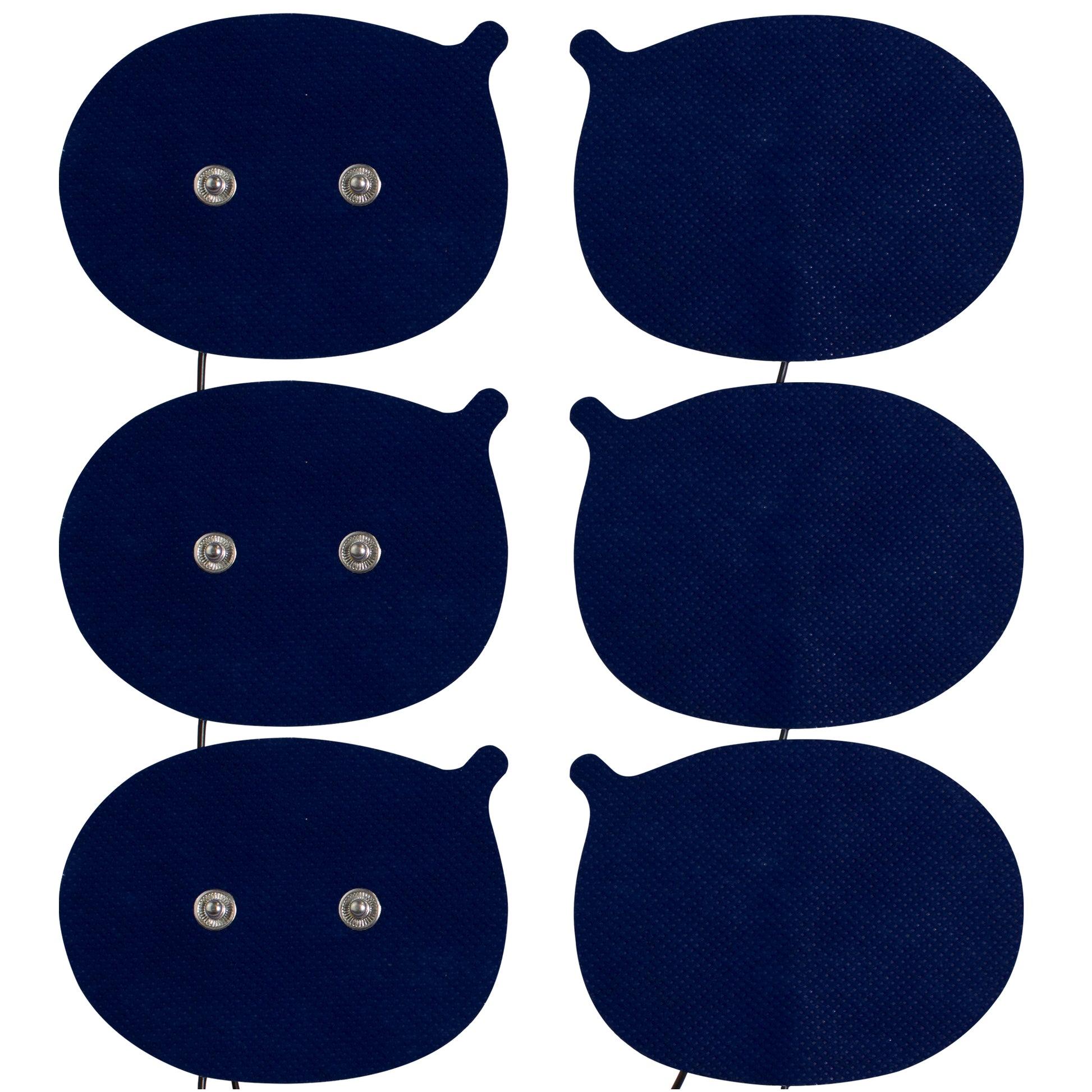 dual blue electrodes