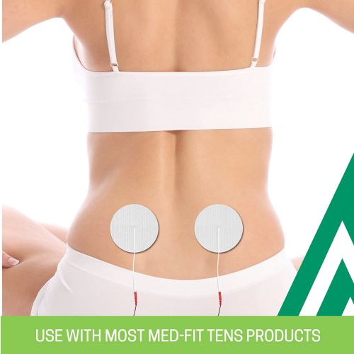 Wired Self-Adhesive Round TENS Electrodes