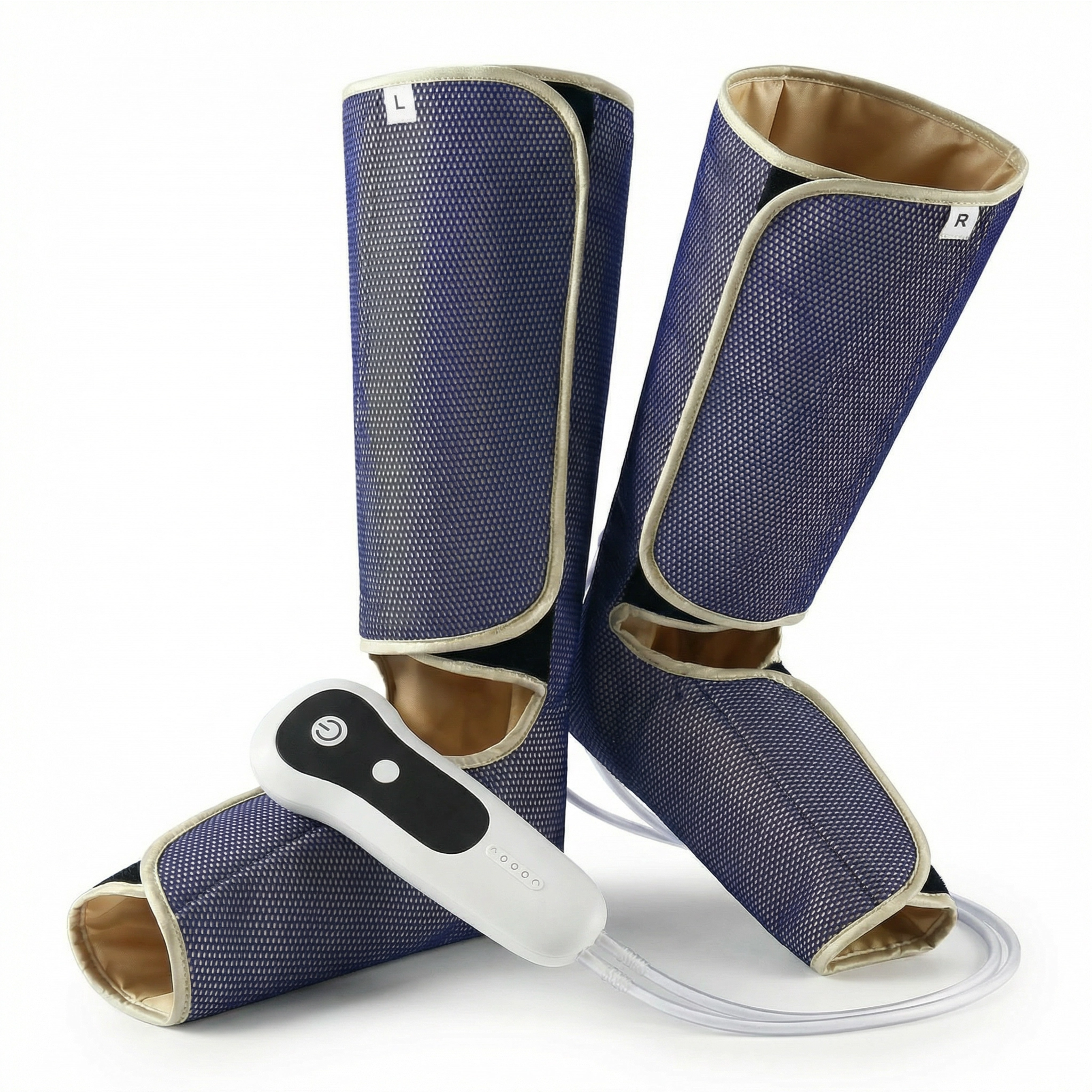 Air Compression Leg &amp Calf Massager Heat
